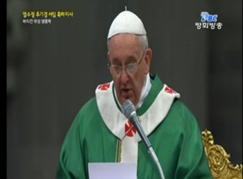 교황 프란치스코, "새 추기경 겸손해야" [축하미사 강론 전문]