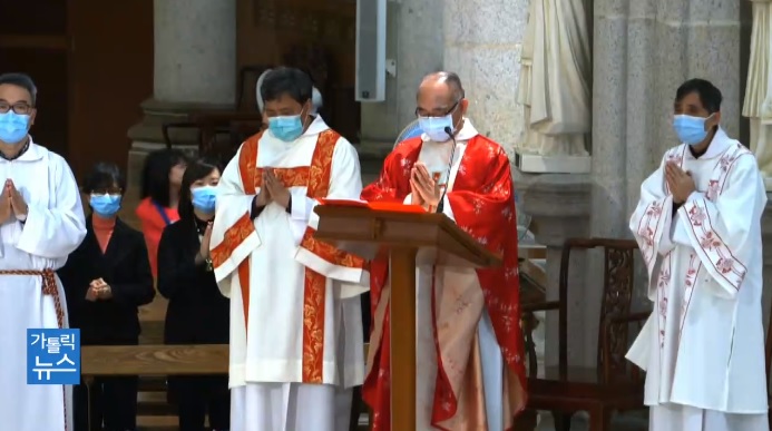 ‘신종 코로나바이러스’ 미사 중 주의할 점은?