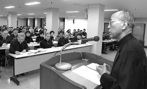 초대 교장 최창무 대주교 기조강연 주요내용