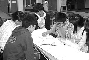 마산교구 청소년국, 4복음서 두루마리 성경 이어쓰기 실시