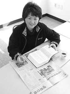 '성경 하루 한장 읽기' 실천하는 가정주부 이기연씨