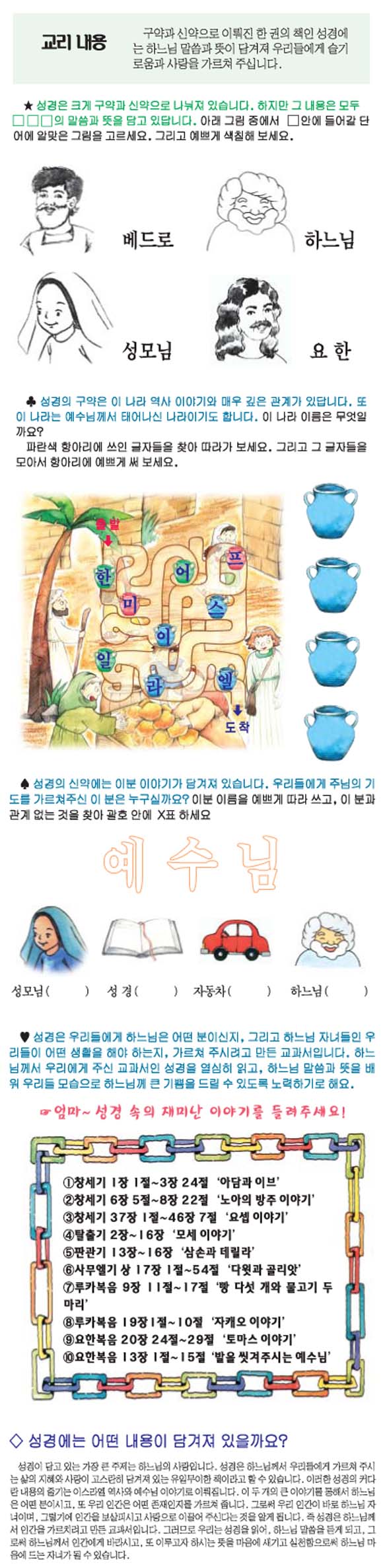 16- 성경이 담고 있는 것