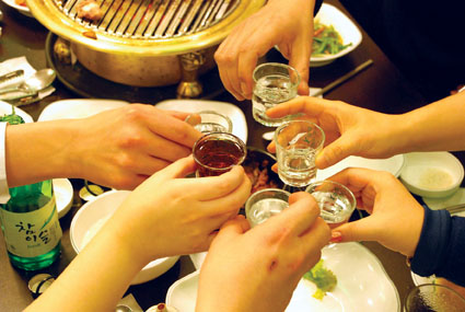 주(酒) 네 맘에 들어가시려 하네