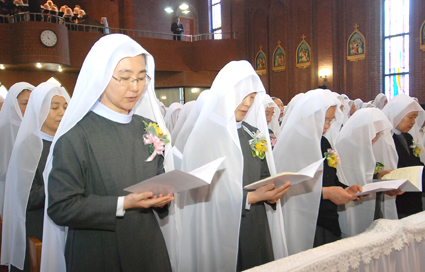 성모영보수녀회 50주년 기념미사