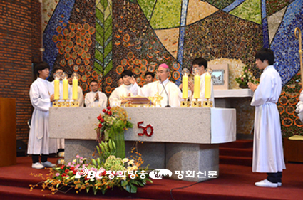 인천 화수동본당, 순교자 본당으로 믿음의 등불 50년