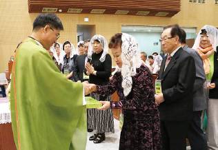 전주교구 축동본당 성서 백주간 1기 수료식